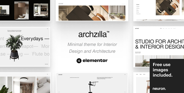Archzilla - Minimal WordPress Theme for Interior Design and Architecture Logo